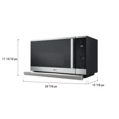 LG Microwave and Range Hood, , 1050 W, 400 - MVEL2125X
