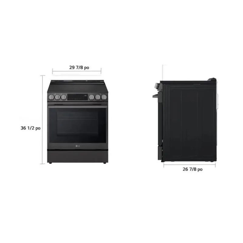 LG Range 30" Electric Glass-Ceramic - LSEL6335ZE