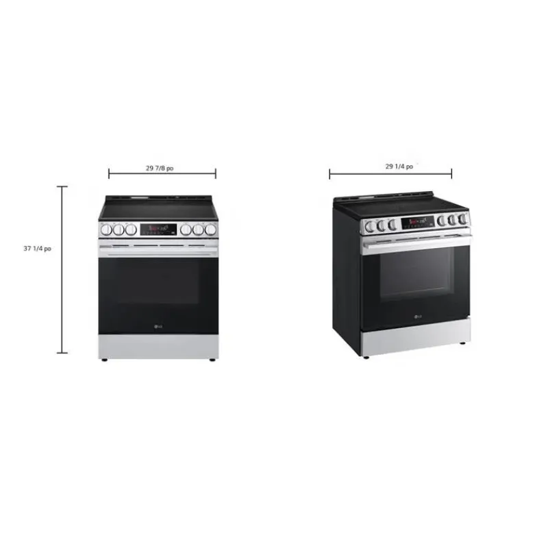 LG Range 30" Electric Glass-Ceramic - LSEL6333XE
