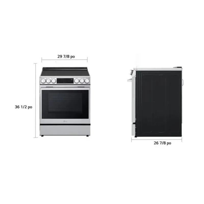 LG Range 30" Electric Glass-Ceramic - LSEL6335XE