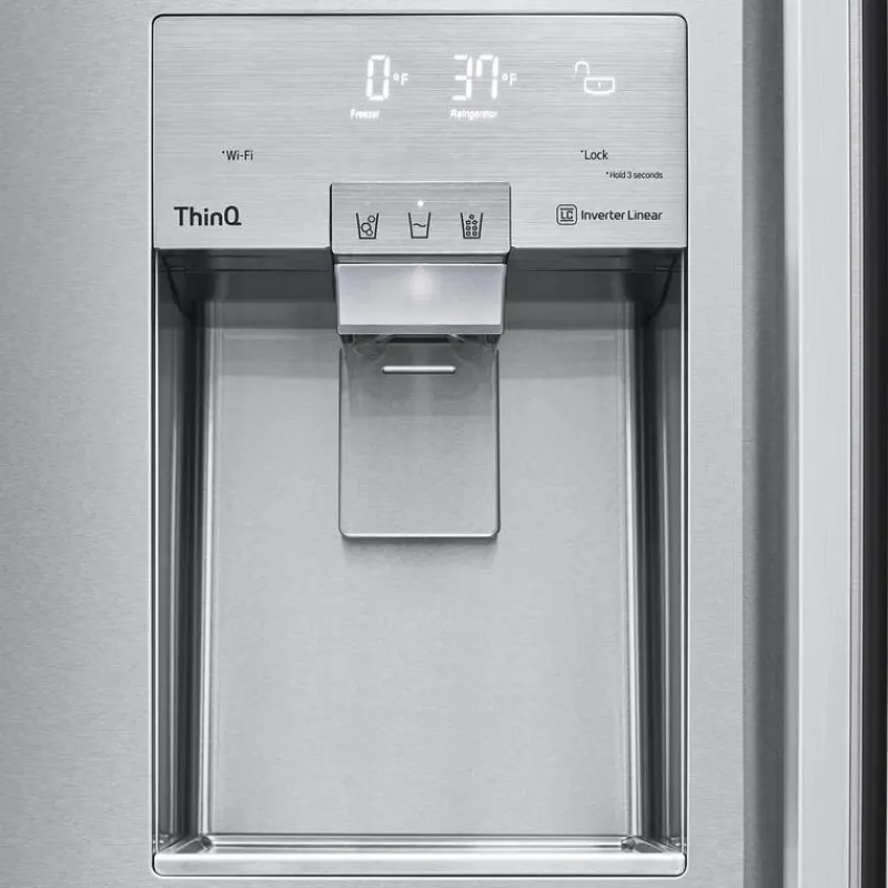 LG STUDIO 26 Cu Ft 42 In Refrigerator Side by side - SRSXB2622S