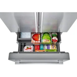 LG STUDIO 26.5 Cu Ft 36 In Refrigerator Bottom Freezer, French door - SRFB27S3