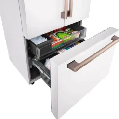 LG STUDIO 27 Cu Ft 36 In Refrigerator Bottom Freezer, French door - SRFB27W3