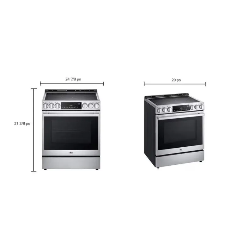 LG STUDIO Range 30" Electric Glass-Ceramic - LSES6338F