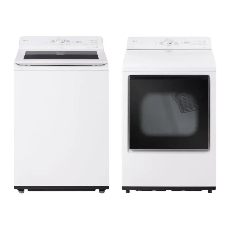 LG Washer & Dryer Kit, , Top-Load - WT-DLE8200