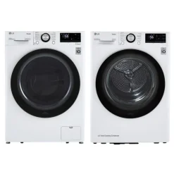 LG Washer & Dryer KIt, , Front-Load - WM-DLHC1455