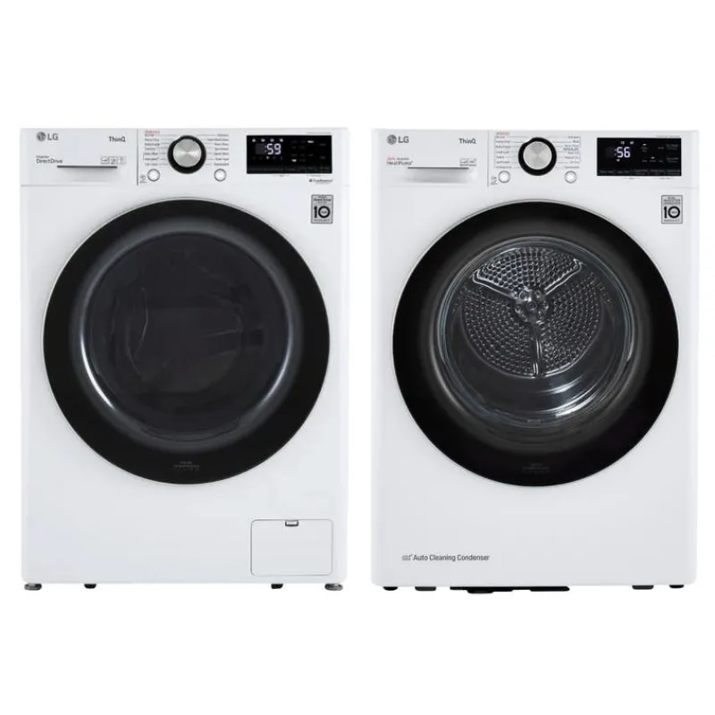 LG Washer & Dryer KIt, , Front-Load - WM-DLHC1455
