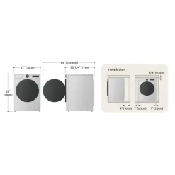 LG Washer Front-Load 27
