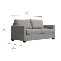 Libra Loveseat - Taupe