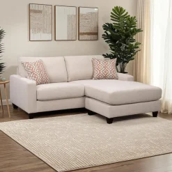 Sofa By Fancy Loveseat with Reversible Chaise
