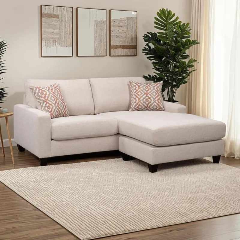 Sofa By Fancy Loveseat with Reversible Chaise