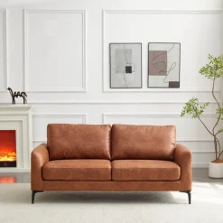 Loveseat with Tapered Legs