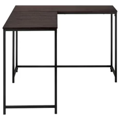 Monarch L-shaped computer desk - corner / metal base / large desk - 58"l x 44"w - esp -