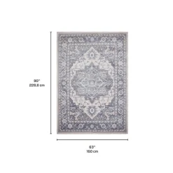 Machine Washable Indoor Rug - 5 x 7