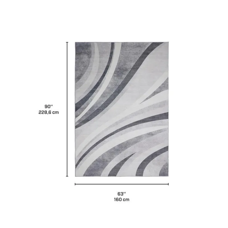 Machine Washable Indoor Rug - 5 x 7