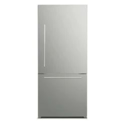 Marathon 18 Cu Ft Refrigerator 30 In Bottom Freezer - MFF179SSBM-RH
