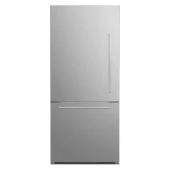Marathon 18 Cu Ft Refrigerator 30 In Bottom Freezer - MFF179SSBM-LH