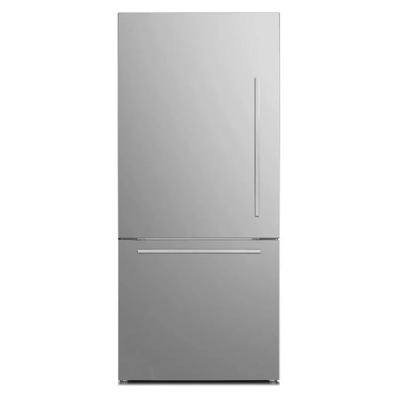 Marathon 18 Cu Ft Refrigerator 30 In Bottom Freezer - MFF179SSBM-LH