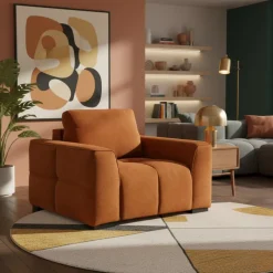 Sofa By Fancy Marshmallow-Style Armchair -