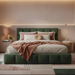 Marshmallow-Style King Bed (78