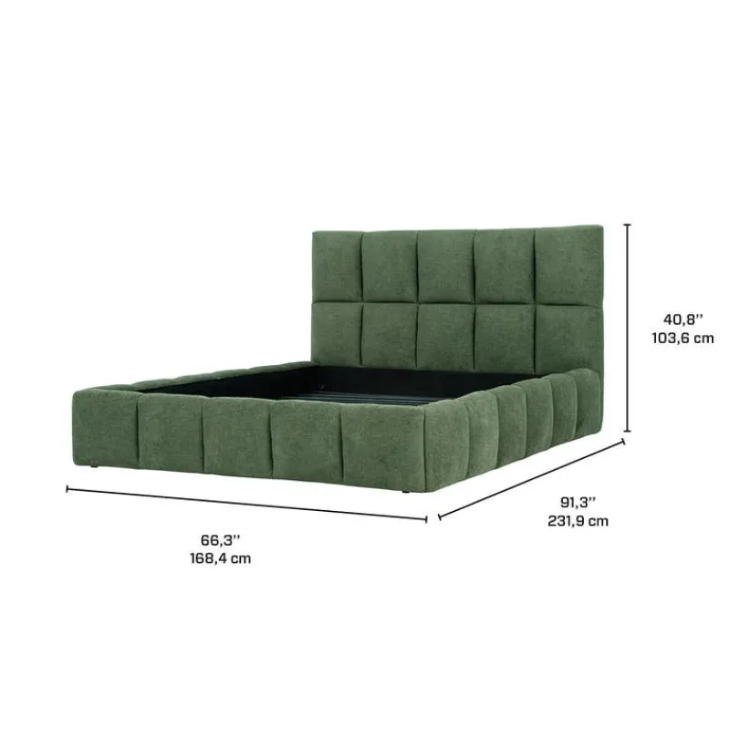 Marshmallow-Style Queen Bed (60") -
