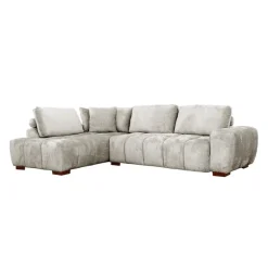 Marshmallow-Style Sectional with Left-Side Chaise -
