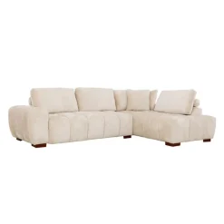 Marshmallow-Style Sectional with Right-Side Chaise -