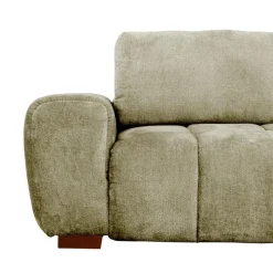 Marshmallow-Style Sectional with Right-Side Chaise - Sage