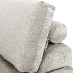 Marshmallow-Style Sectional with Right-Side Chaise -