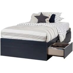 Meubles South Shore Mates Bed With 3 Drawers 39'' - South Shore