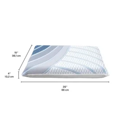 ZedBed Memory Foam Pillow (4”) - Queen Size
