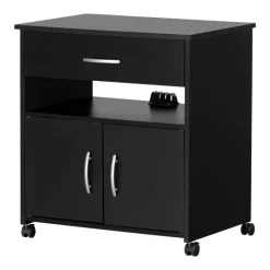 Meubles South Shore Microwave Cart on Wheels - South Shore