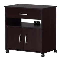 Meubles South Shore Microwave Cart on Wheels - South Shore