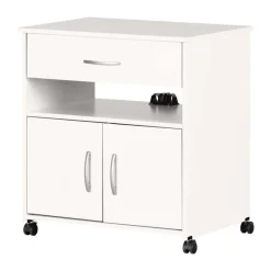 Meubles South Shore Microwave Cart on Wheels - South Shore