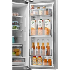 MIDEA 29.3 Cu. Ft. 36 In Refrigerator Bottom Freezer, French door - MRF29D2AST
