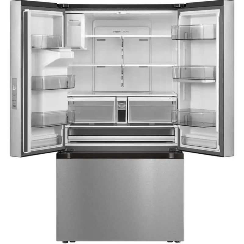 MIDEA 29.3 Cu. Ft. 36 In Refrigerator Bottom Freezer, French door - MRF29D2AST