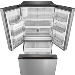 MIDEA 29.3 Cu. Ft. 36 In Refrigerator Bottom Freezer, French door - MRF29D2AST