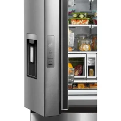 MIDEA 29.3 Cu. Ft. 36 In Refrigerator Bottom Freezer, French door - MRF29D2AST