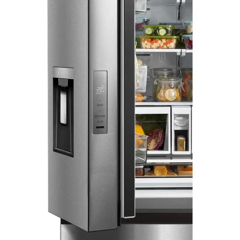 MIDEA 29.3 Cu. Ft. 36 In Refrigerator Bottom Freezer, French door - MRF29D2AST