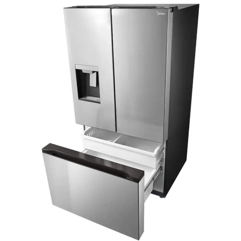 MIDEA 29.3 Cu. Ft. 36 In Refrigerator Bottom Freezer, French door - MRF29D2AST