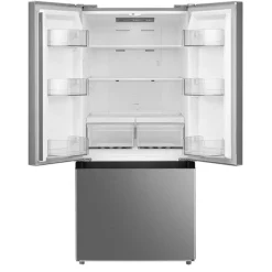 MIDEA 18 Cu Ft 30 In Refrigerator Bottom Freezer, French door - MRF18B4AST