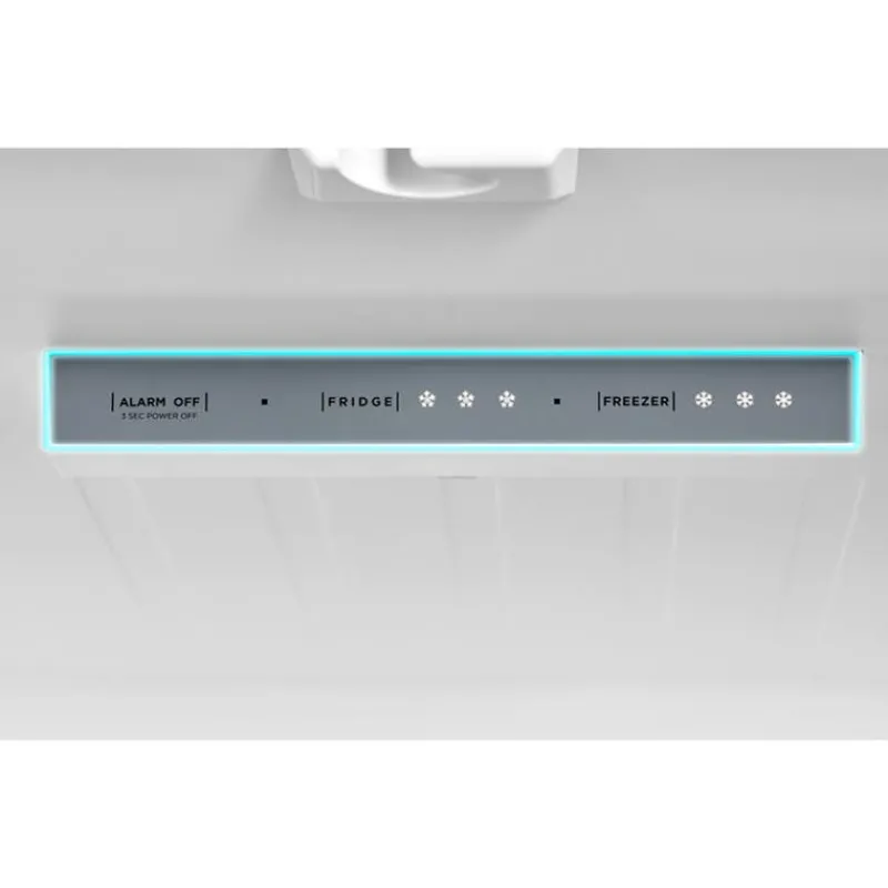MIDEA 18 Cu Ft 30 In Refrigerator Bottom Freezer, French door - MRF18B4AST