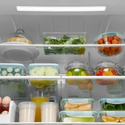 MIDEA 22,5 Cu. Ft. 33" Refrigerator Bottom Freezer, French door - MRF23I7AST