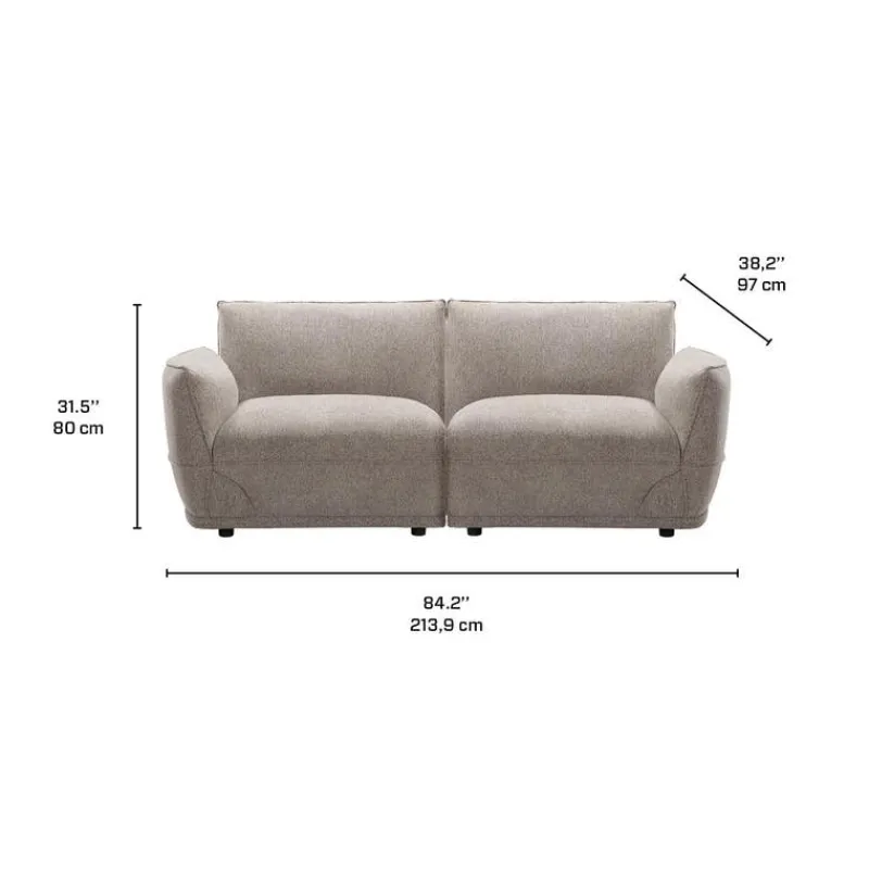 Modular Loveseat - 2 pcs