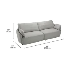Modular Loveseat - 2 pcs