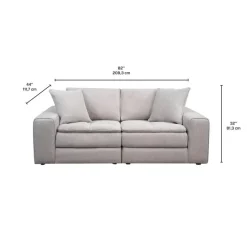 Modular Loveseat - 2 pcs