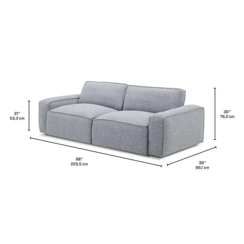 Modular Loveseat - 2 pcs