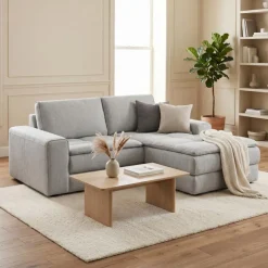 Modular Loveseat with a Right-Side Chaise - 2 pcs