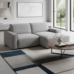 Sofa By Fancy Modular Loveseat with Chaise on the Right - 2 pcs