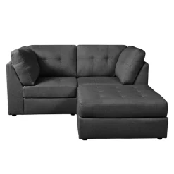 Modular Loveseat with Ottoman - 3 pcs